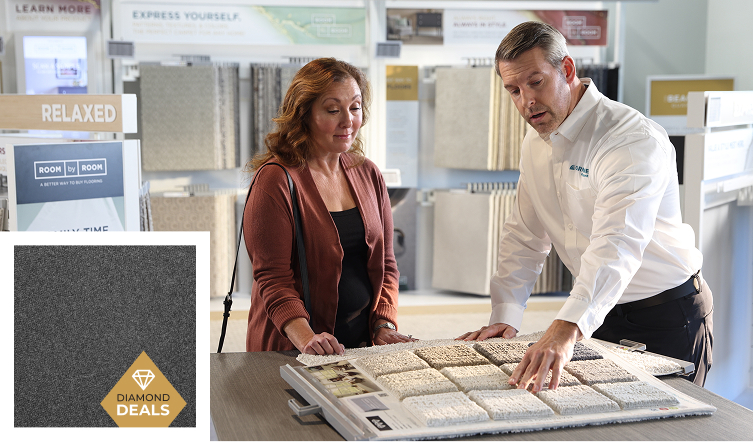 Woman opening wallet.